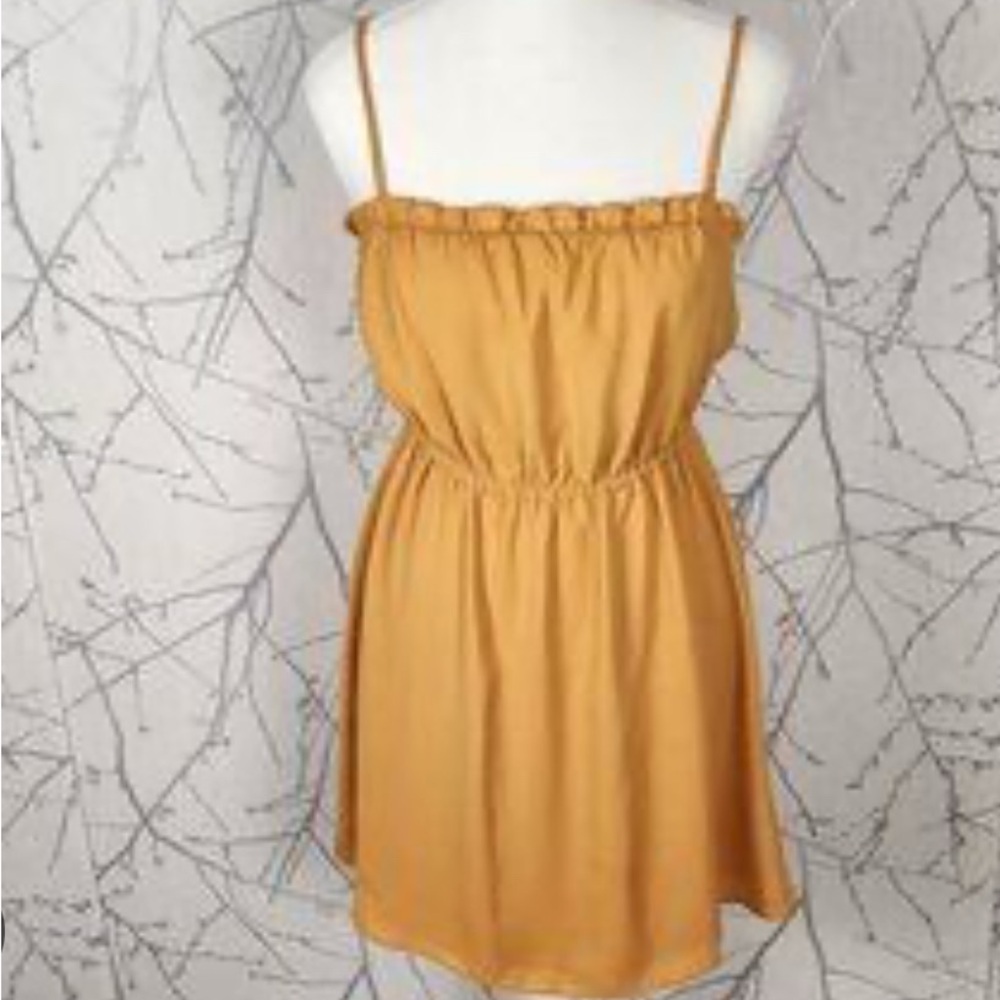 Sunday Best Amber Gold Dress